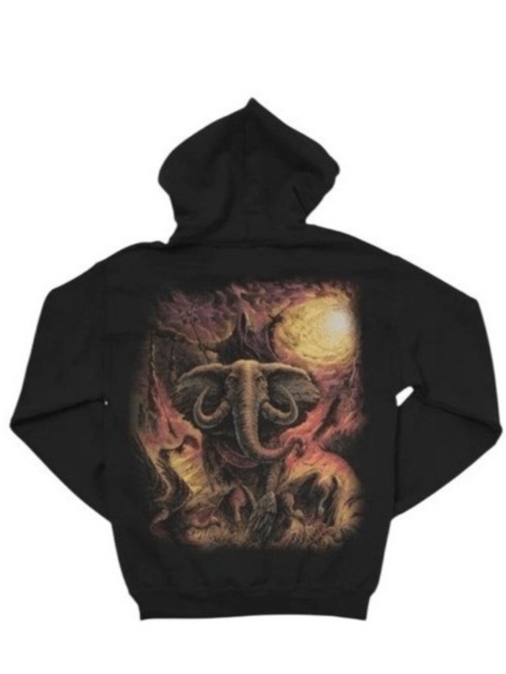 NWOT Official Marauda Crown Of Torment Graphic Hoodie Sweatshirt Black Medium
